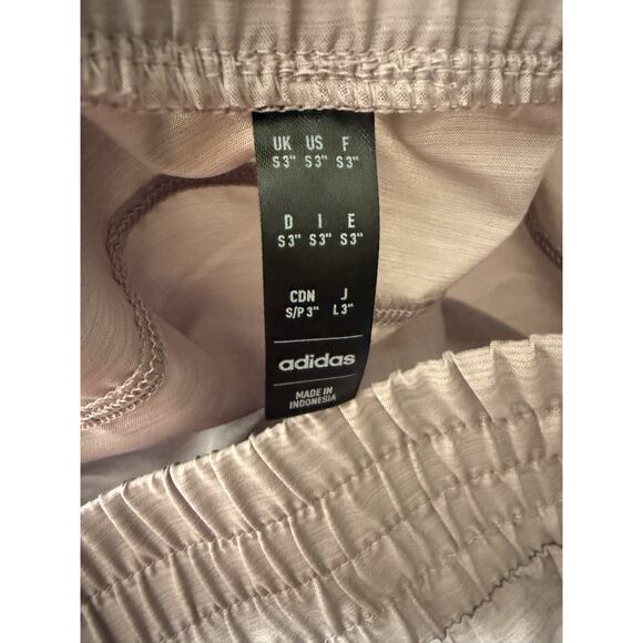 Adidas Women's Size S Light Pink Running Shorts Aeroready Activewear Sport - Picture 10 of 12
